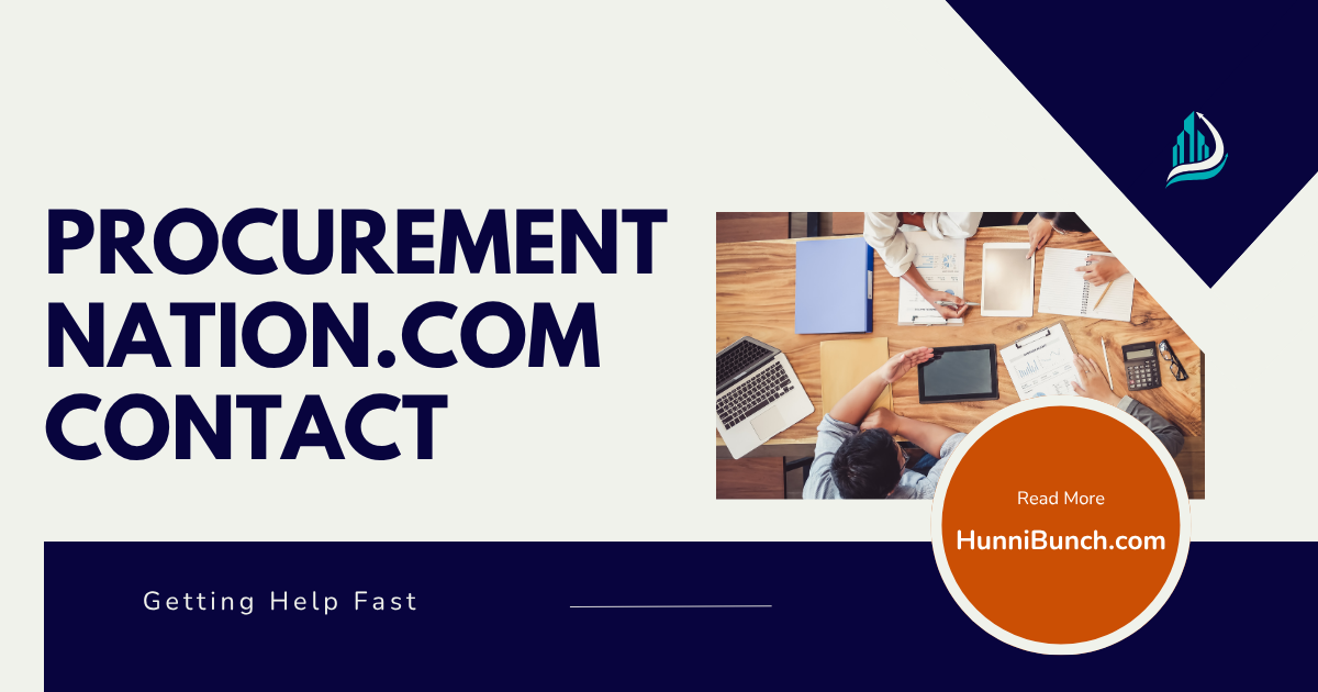 Procurementnation.com Contact: Getting Help Fast